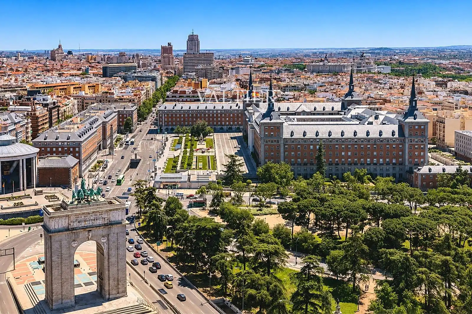 Vista exterior de Piso de alquiler en Madrid con Aire acondicionado y Amueblado