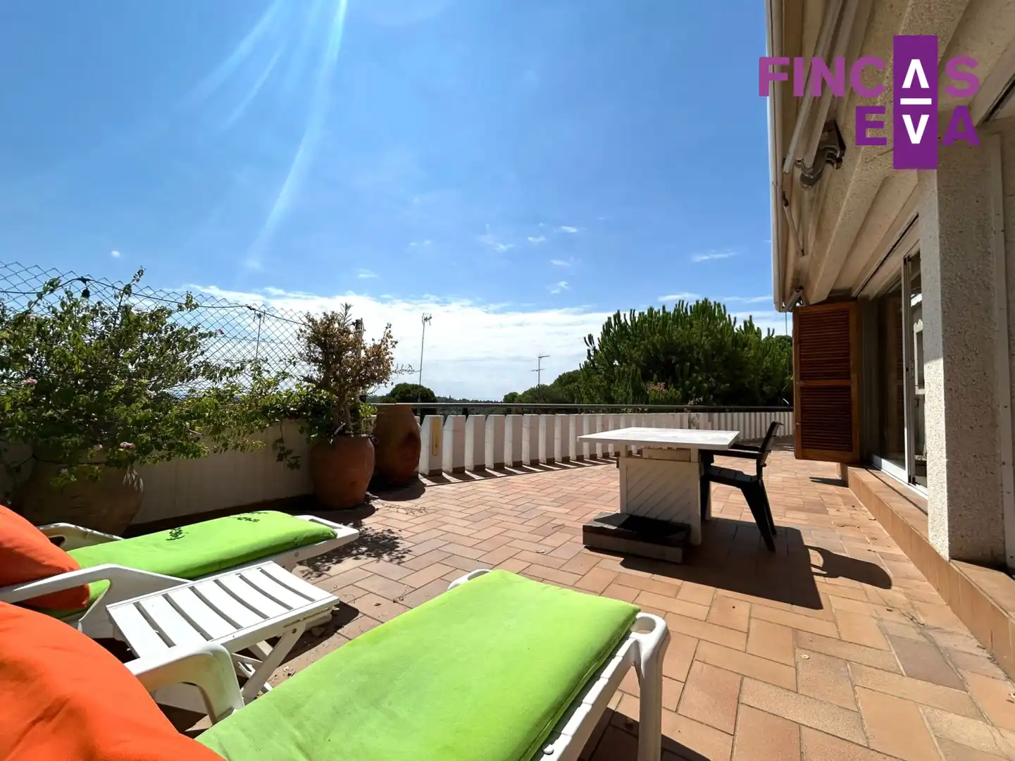 Terraza de Casa o chalet de alquiler en Altafulla con Aire acondicionado, Calefacción y Jardín privado