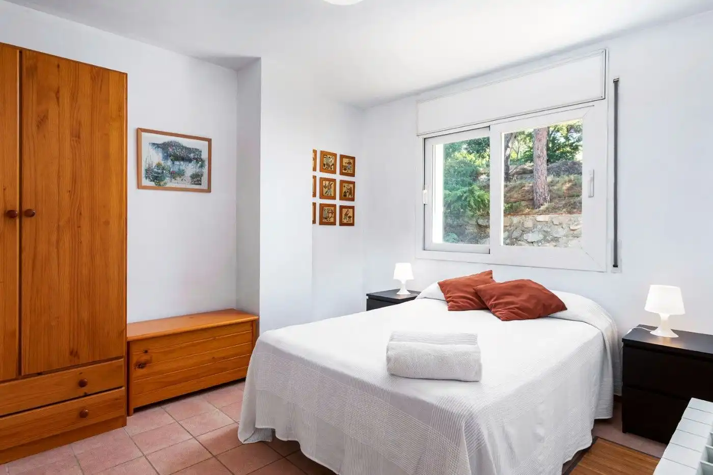 Dormitori de Casa o xalet en venda en Cabrera de Mar amb Aire condicionat, Traster i Piscina