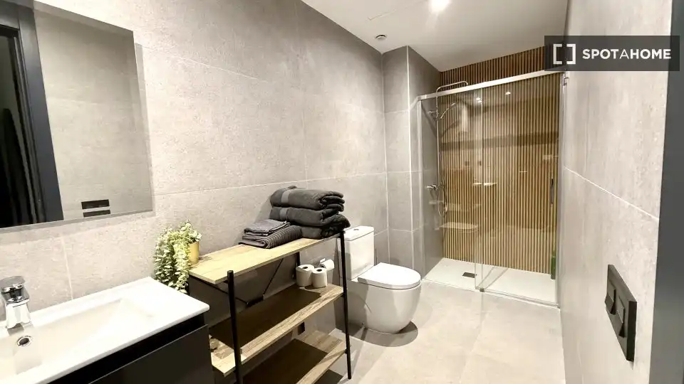 Bathroom of Apartments for share in Las Palmas de Gran Canaria  with Air Conditioner, Heating and Terrace