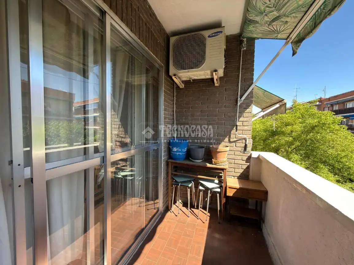 Terrasse von Wohnung zum Verkauf in Alcobendas mit Klimaanlage, Heizung und Parkett