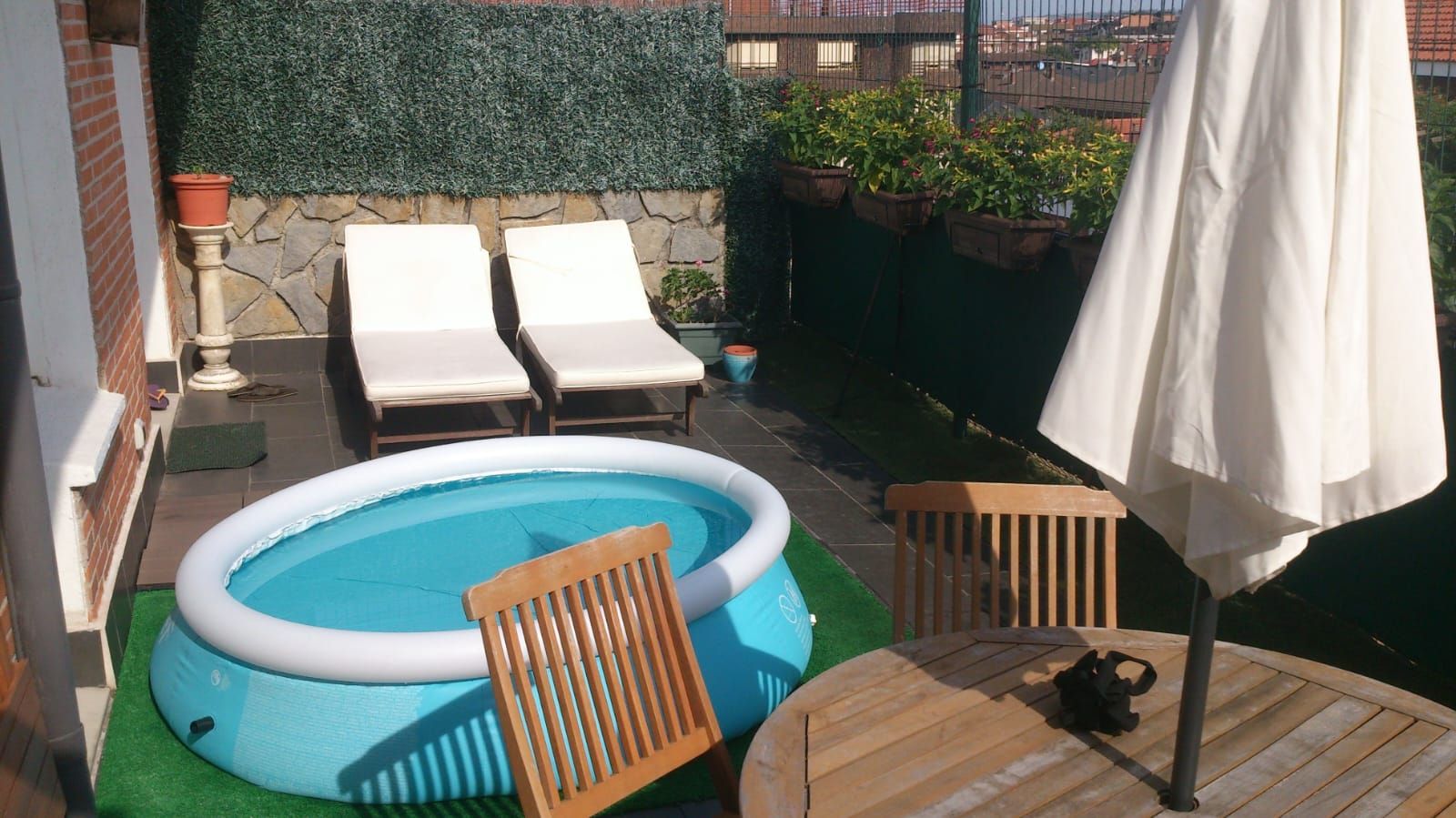 Piscina de Àtic en venda en Getxo  amb Calefacció i Terrassa