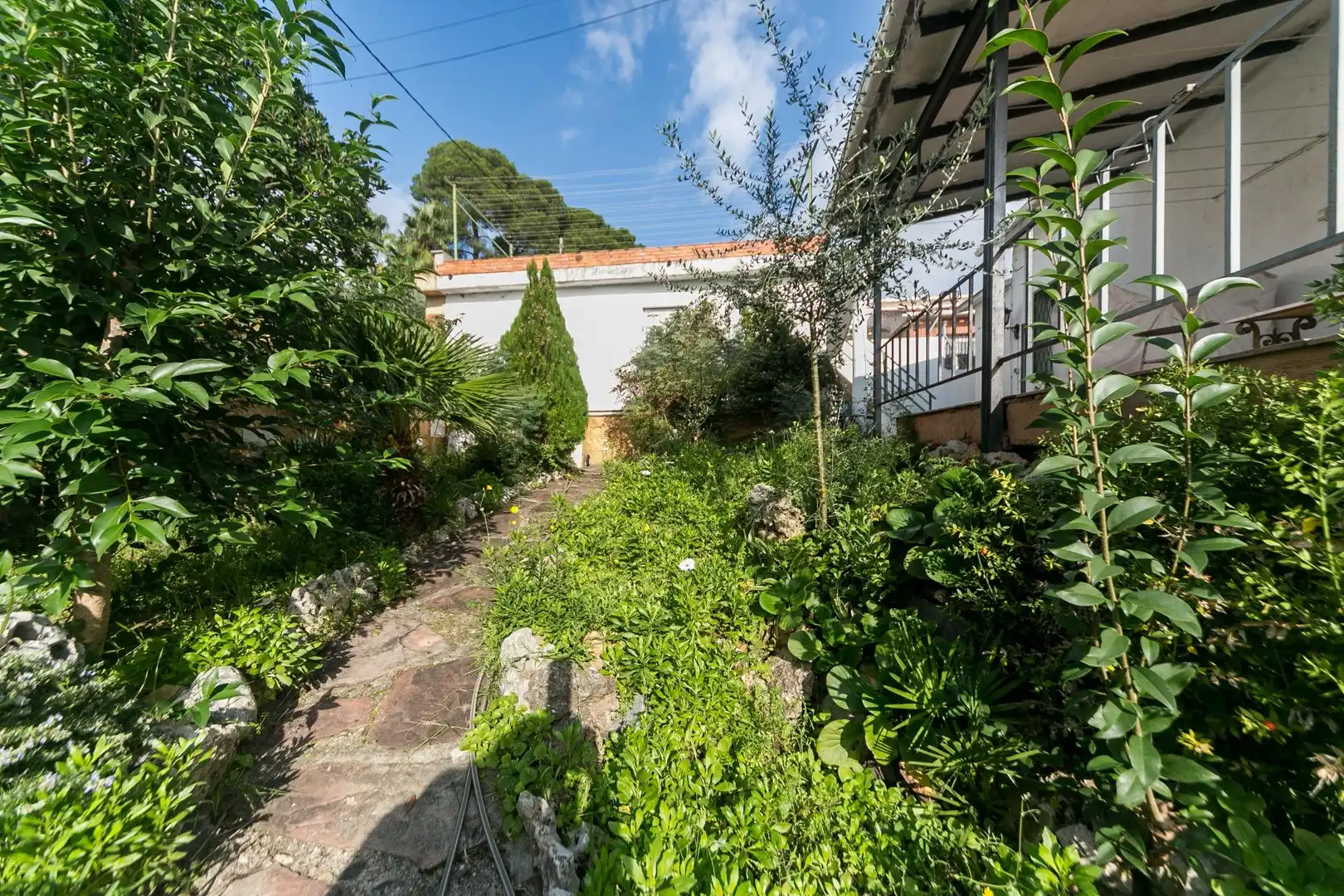 Jardí de Casa o xalet en venda en Cerdanyola del Vallès amb Calefacció, Jardí privat i Terrassa