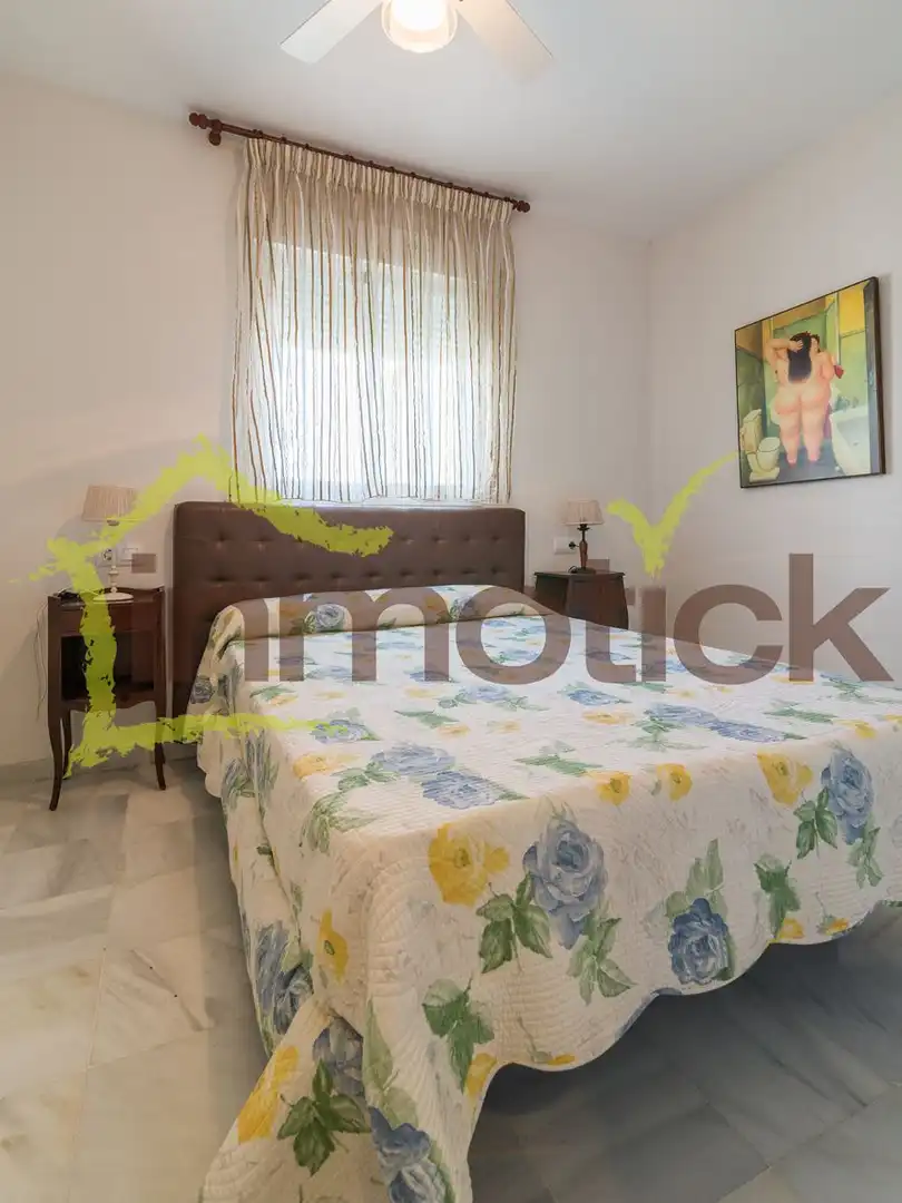 Habitación de Ático de alquiler en El Portil con Aire acondicionado, Terraza y Amueblado