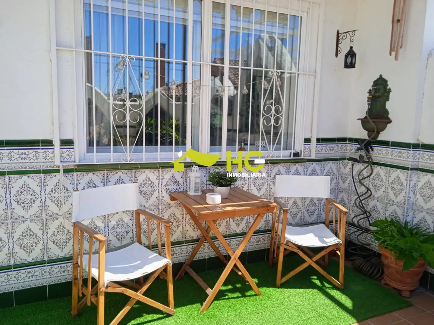 Terrace of Flat for share in Villaviciosa de Odón  with Air Conditioner, Heating and Furnished