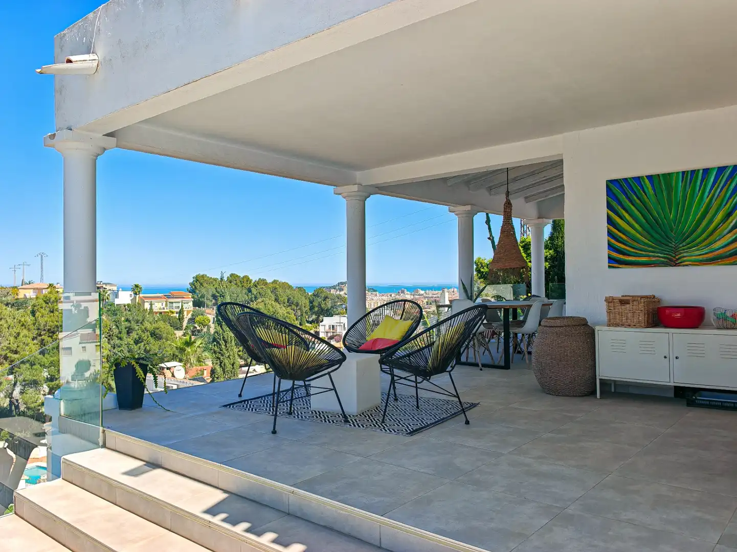 Terrace of Houses for sale in Dénia  with Air Conditioner, Private garden and Terrace