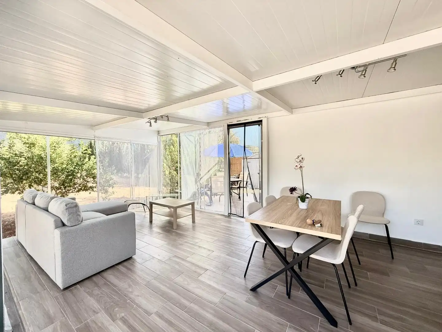 Living room of Houses for rent in Jávea / Xàbia  with Air Conditioner, Heating and Private garden