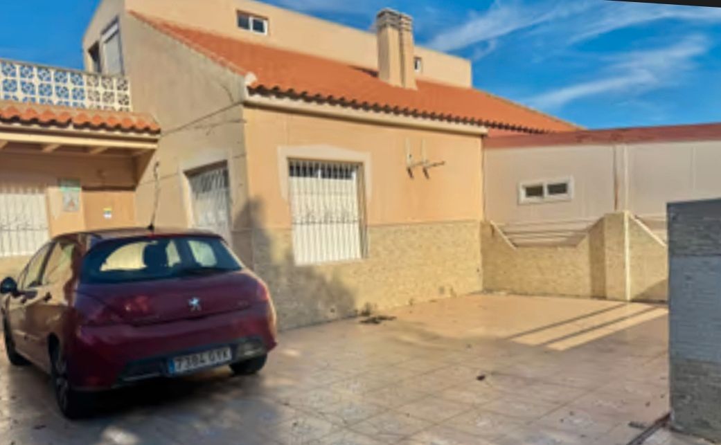 Exterior view of Single-family semi-detached for sale in Cartagena  with Private garden