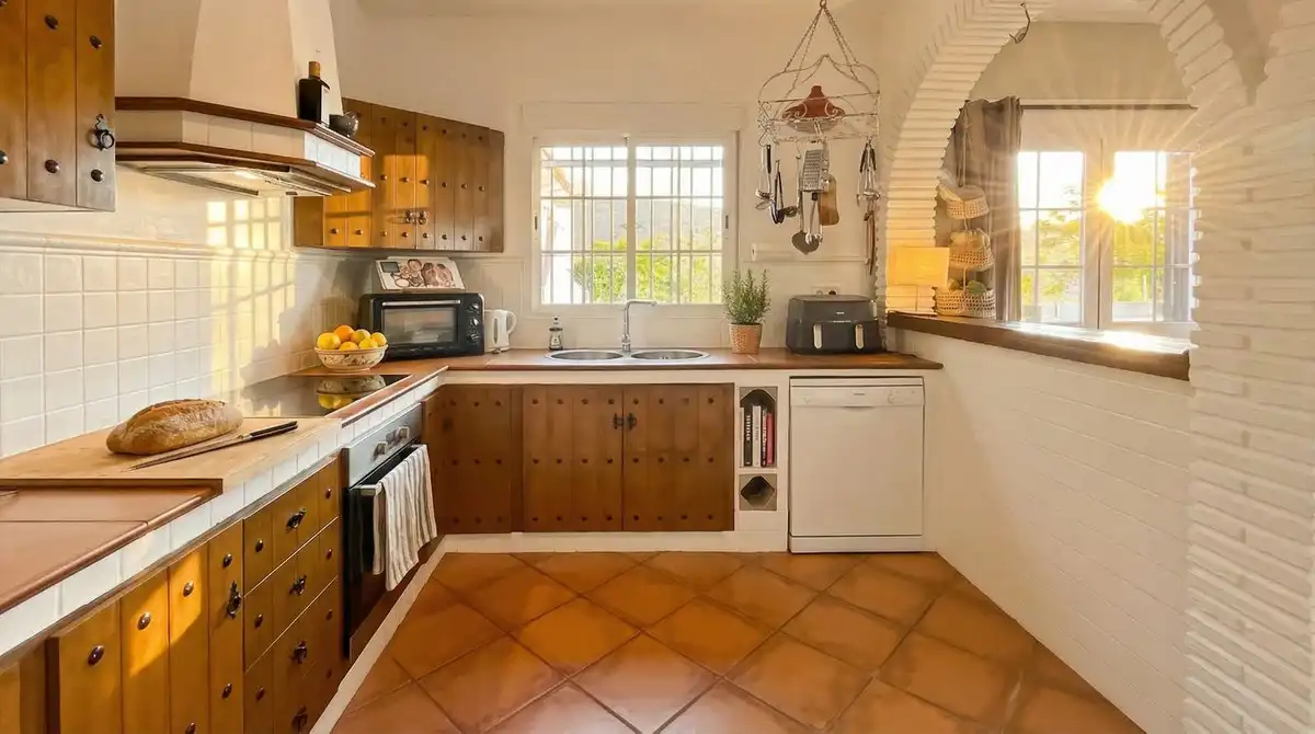 Cocina de Casa o chalet en venta en Colmenar con Terraza, Trastero y Piscina