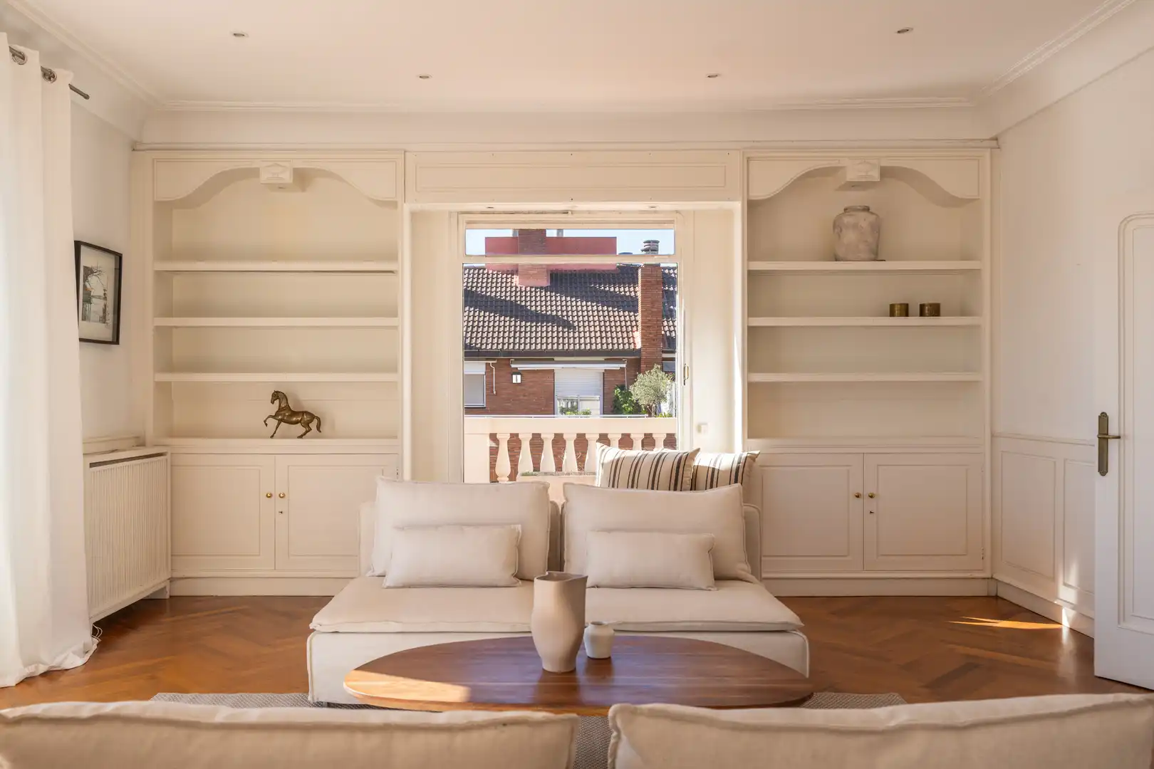 Sala d'estar de Àtic en venda en Barcelona amb Terrassa
