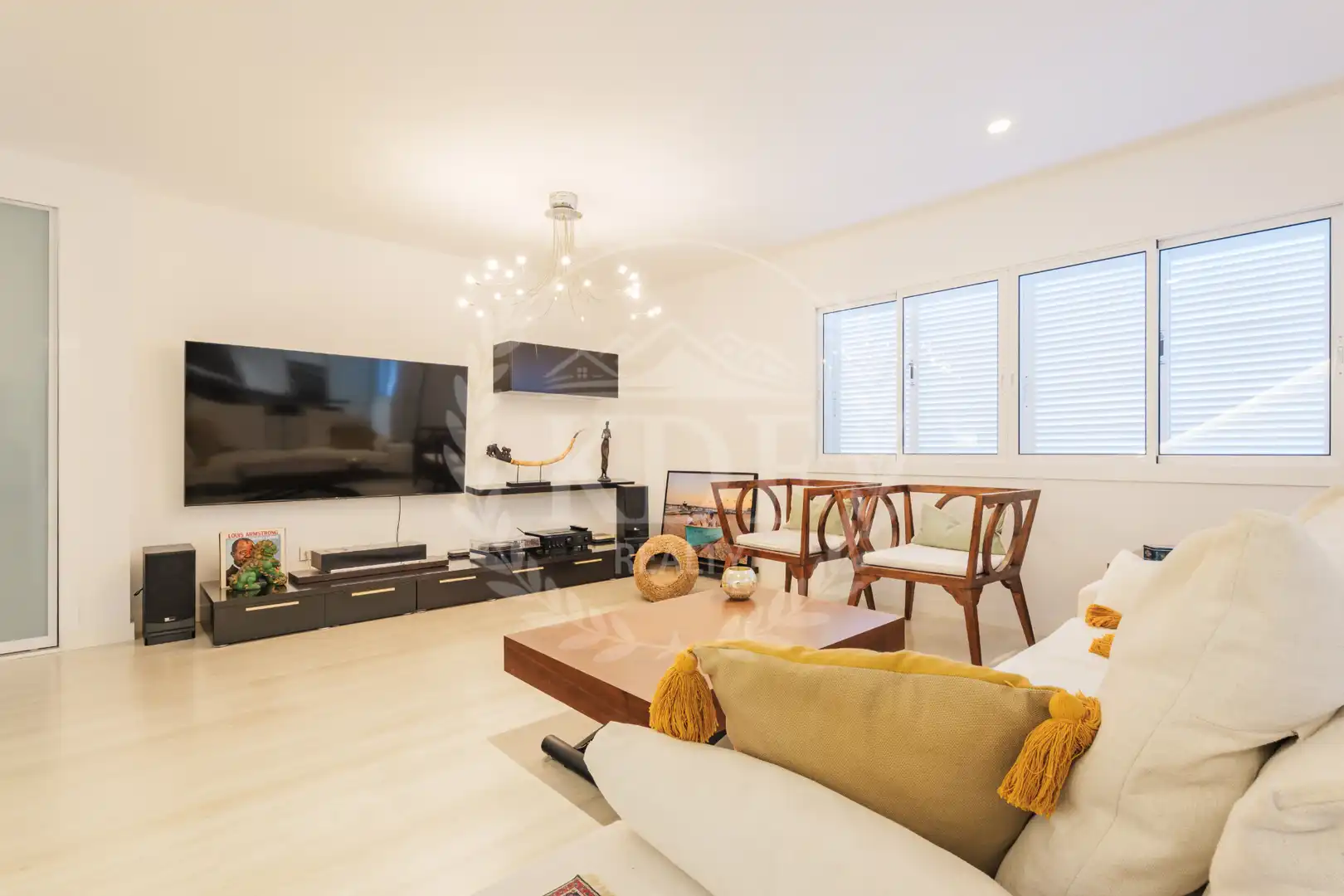 Sala d'estar de Casa adosada en venda en Santa Cruz de Tenerife amb Jardí privat, Terrassa i Moblat