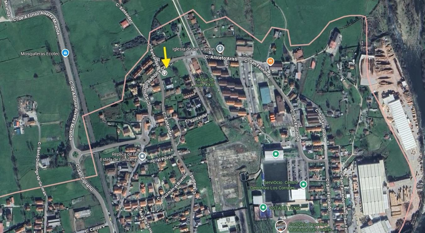 Vista exterior de Residencial en venda en Los Corrales de Buelna 