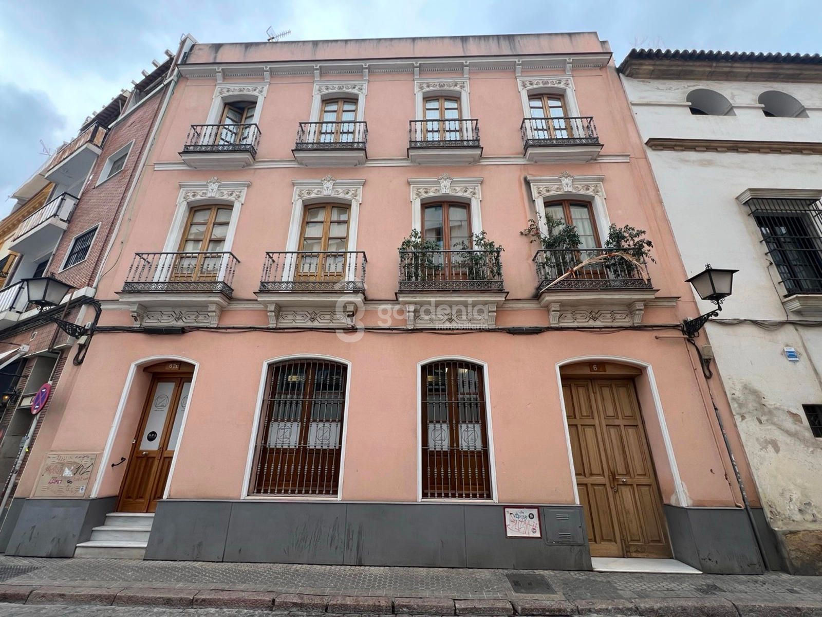 Exterior view of Garage for sale in  Sevilla Capital