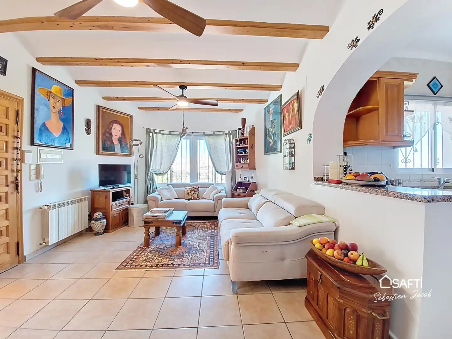 Living room of Houses for sale in Ador  with Terrace and Swimming Pool