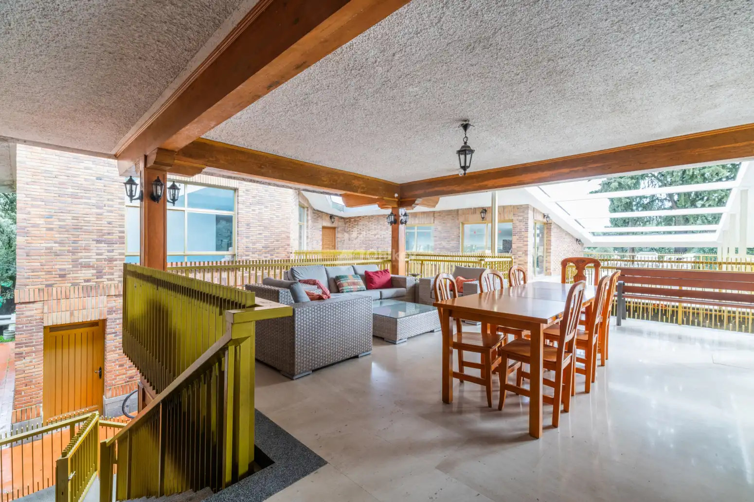 Terrace of Houses for sale in Villanueva de la Cañada  with Air Conditioner, Heating and Parquet flooring