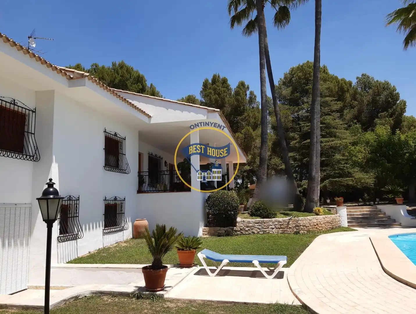 Vista exterior de Casa o chalet en venta en Ontinyent con Aire acondicionado, Calefacción y Jardín privado