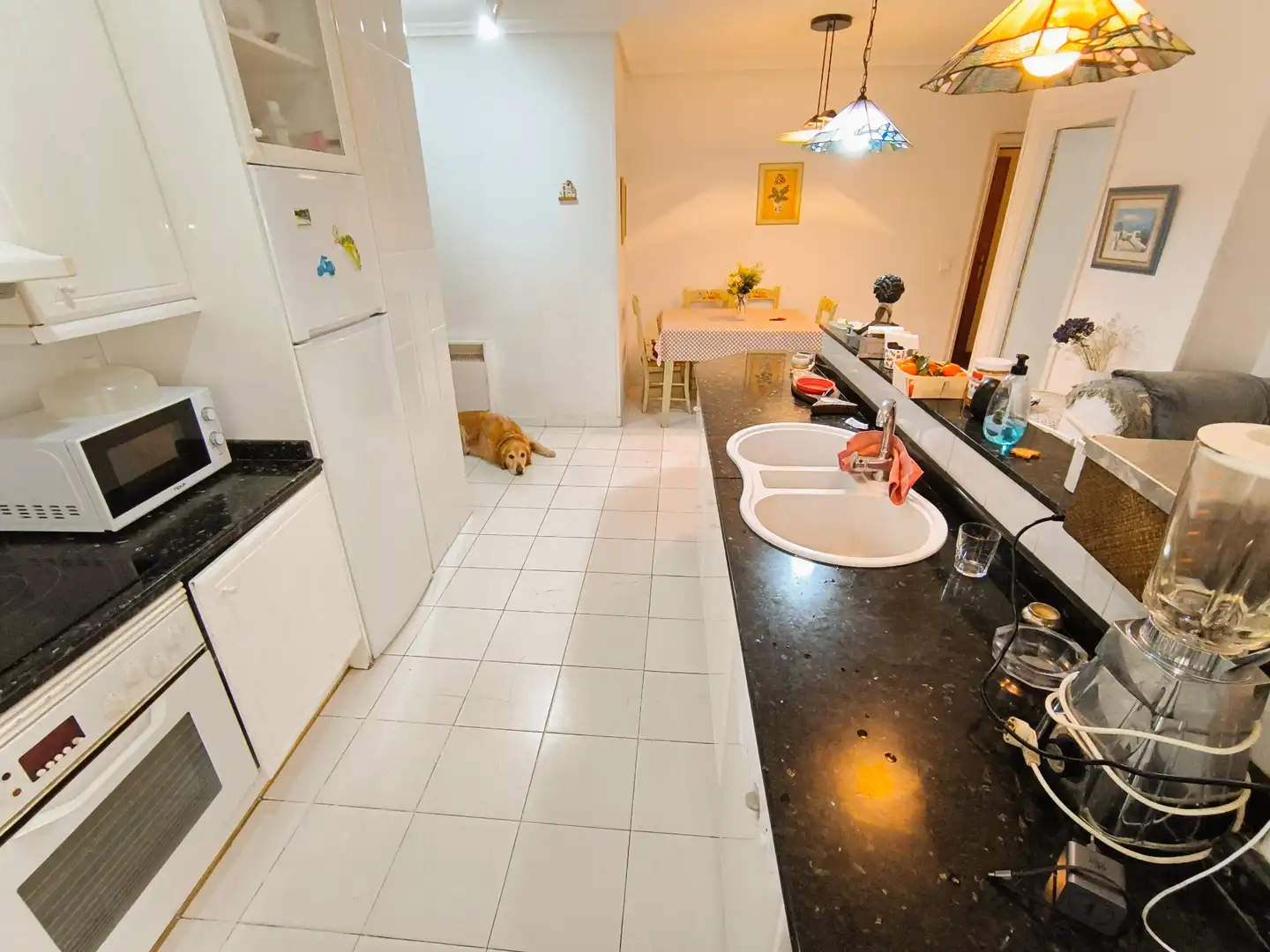 Cocina de Piso en venta en Palencia con Calefacción, Parquet y Terraza