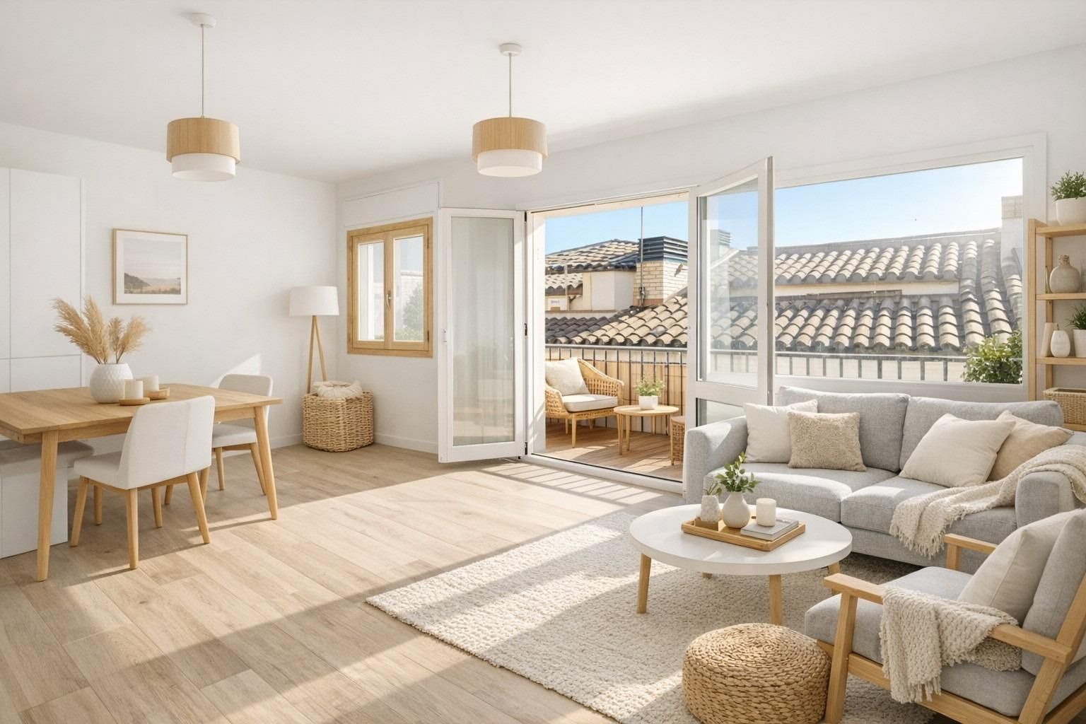 Sala d'estar de Àtic en venda en Calella amb Balcó