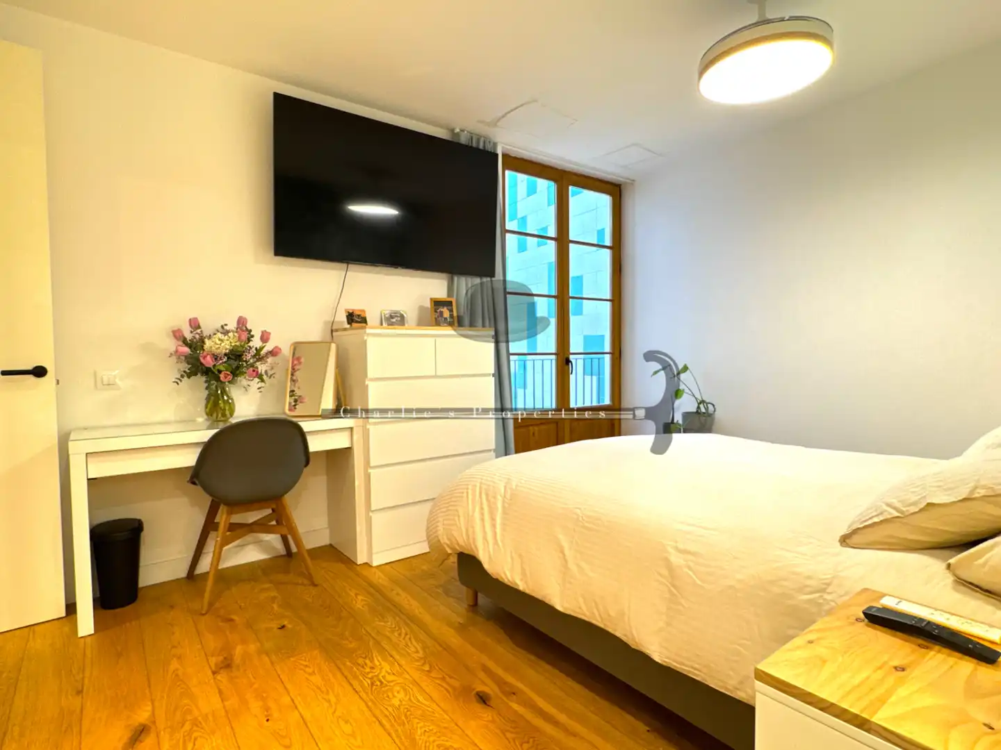 Dormitori de Apartament en venda en Barcelona amb Aire condicionat, Calefacció i Parquet