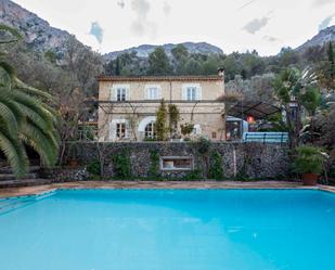 Exterior view of Country house for sale in Deià  with Air Conditioner and Swimming Pool