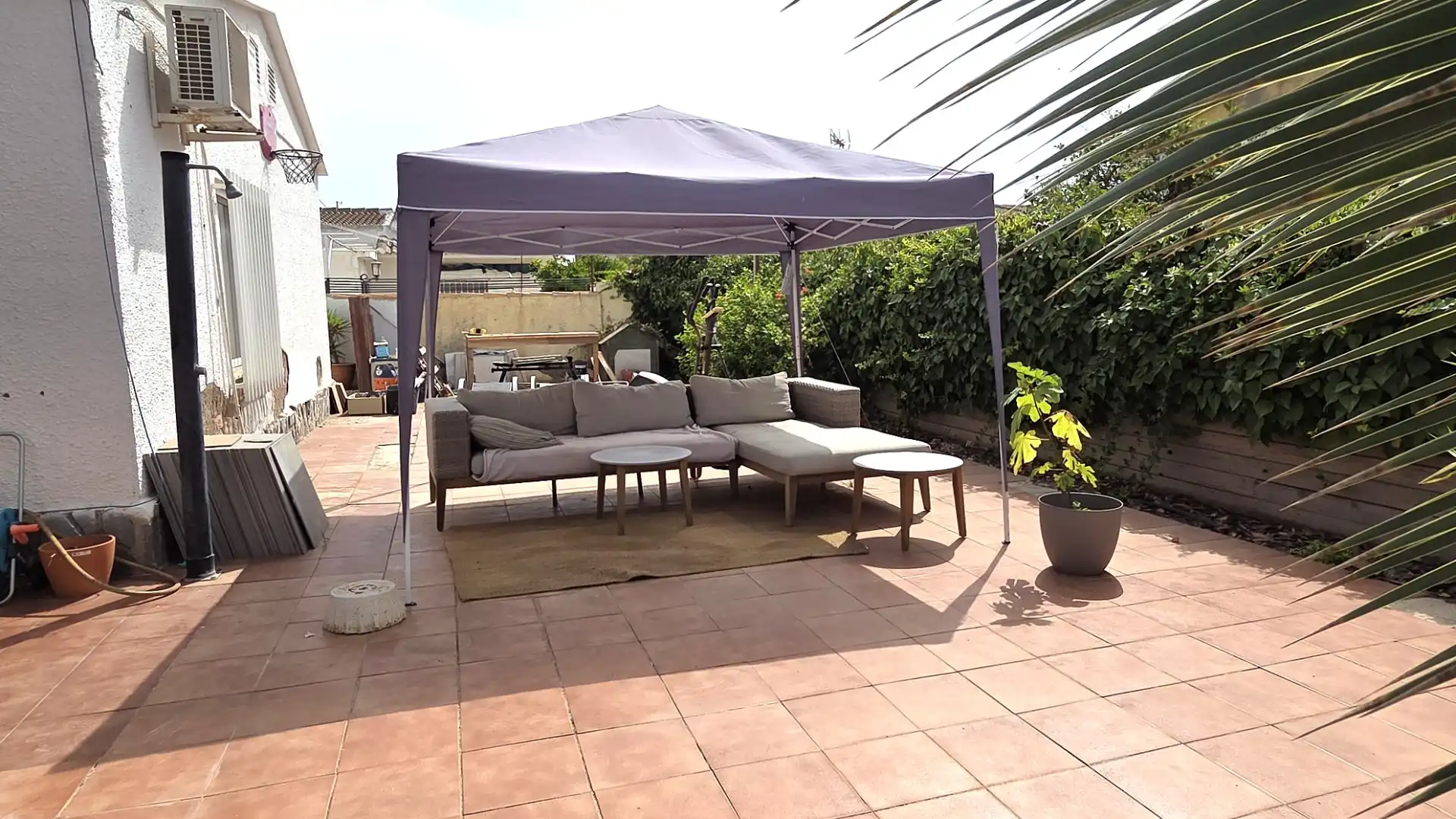 Terrassa de Casa o xalet en venda en Cartagena amb Aire condicionat, Jardí privat i Terrassa