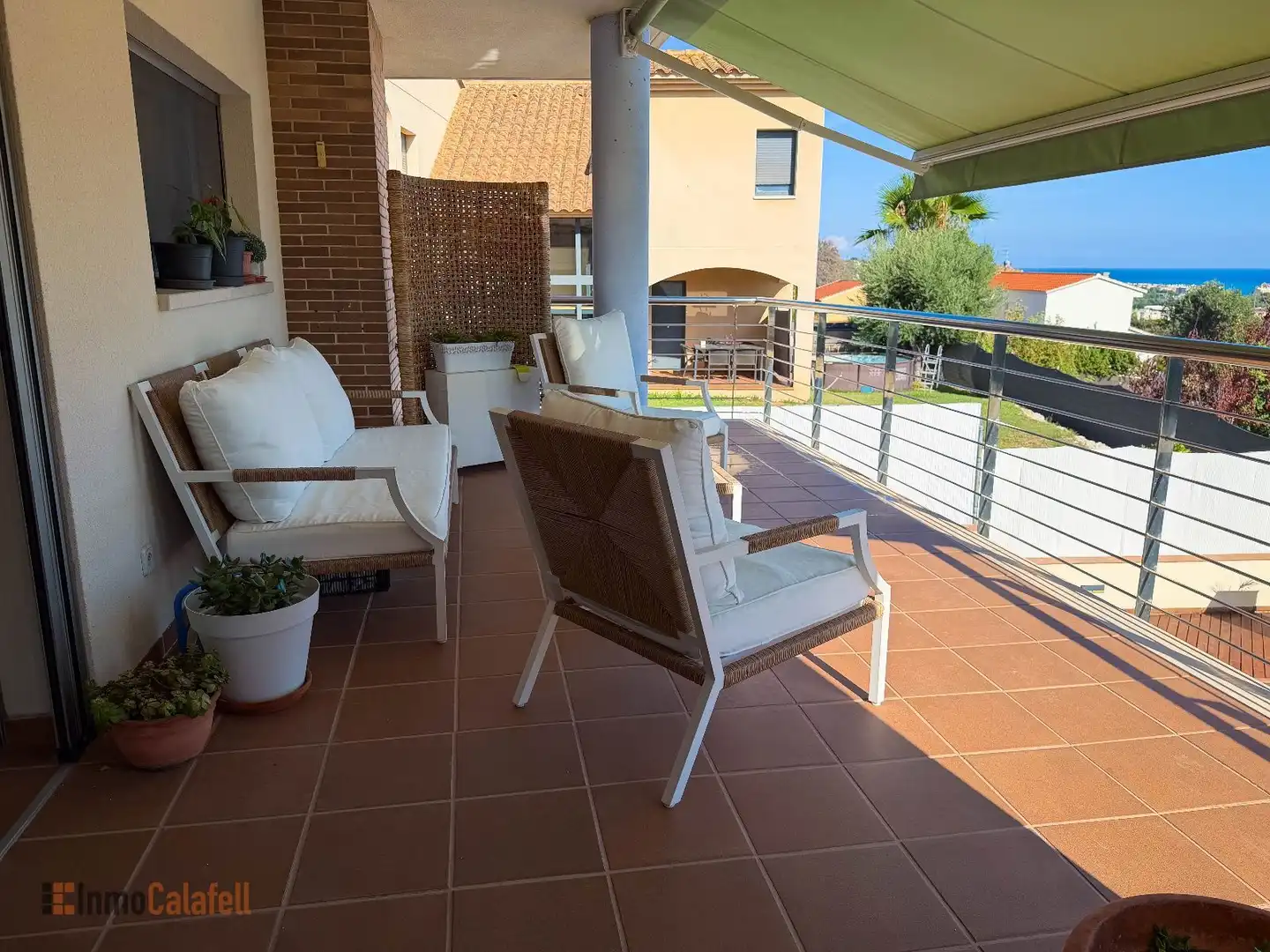 Terraza de Casa o chalet en venta en Calafell con Aire acondicionado, Calefacción y Jardín privado
