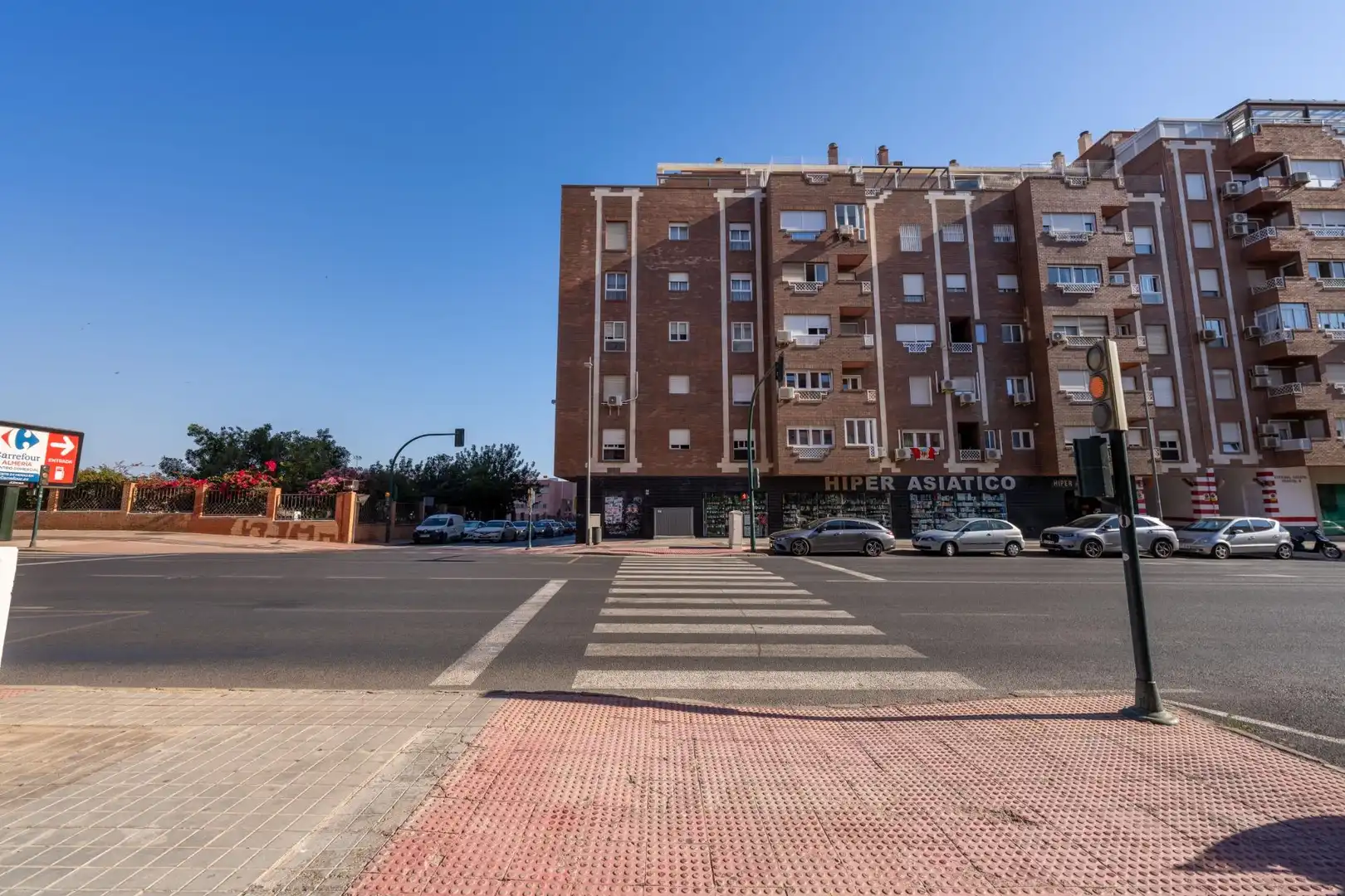 Exterior view of Flat for sale in Almería  with Air Conditioner, Storage room and Balcony