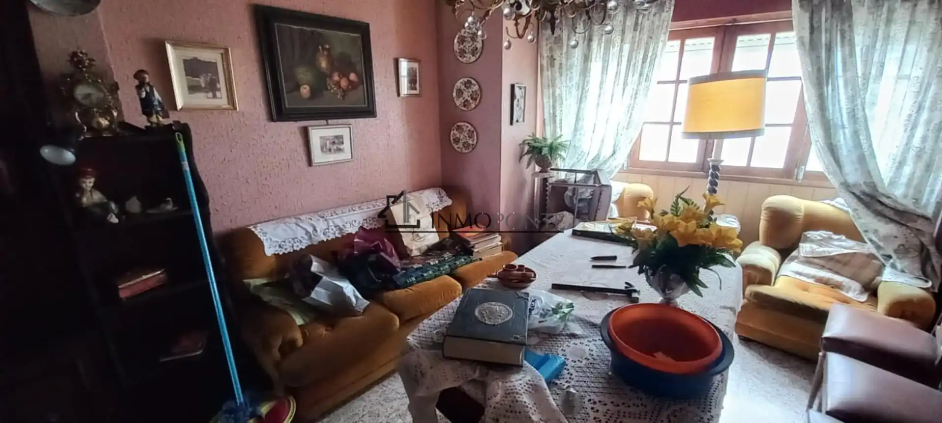 Sala d'estar de Pis en venda en Pontevedra Capital 