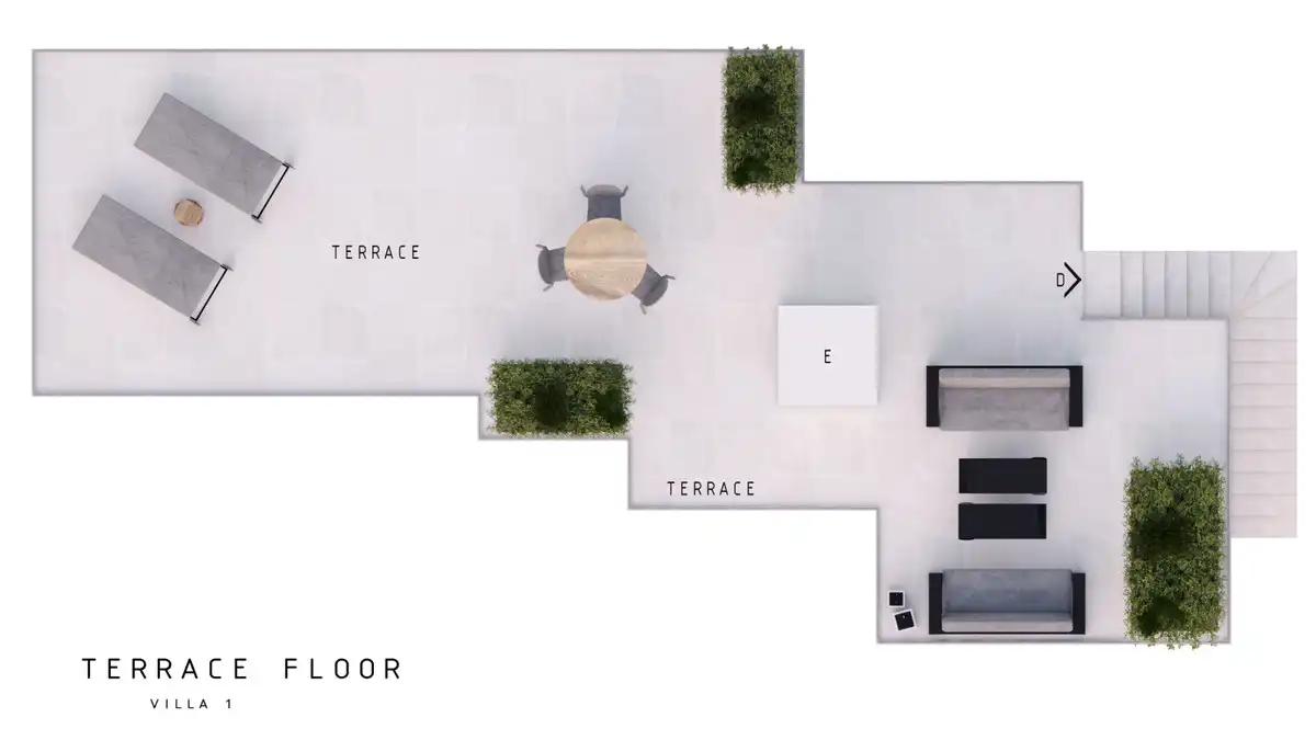 Terrace of Houses for sale in Mijas  with Air Conditioner, Private garden and Terrace