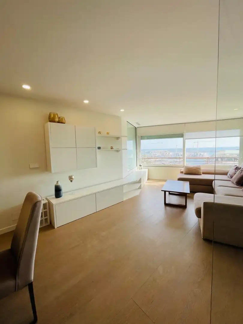 Wohnzimmer von Wohnung zur Miete in Alicante / Alacant mit Klimaanlage, Heizung und Parkett