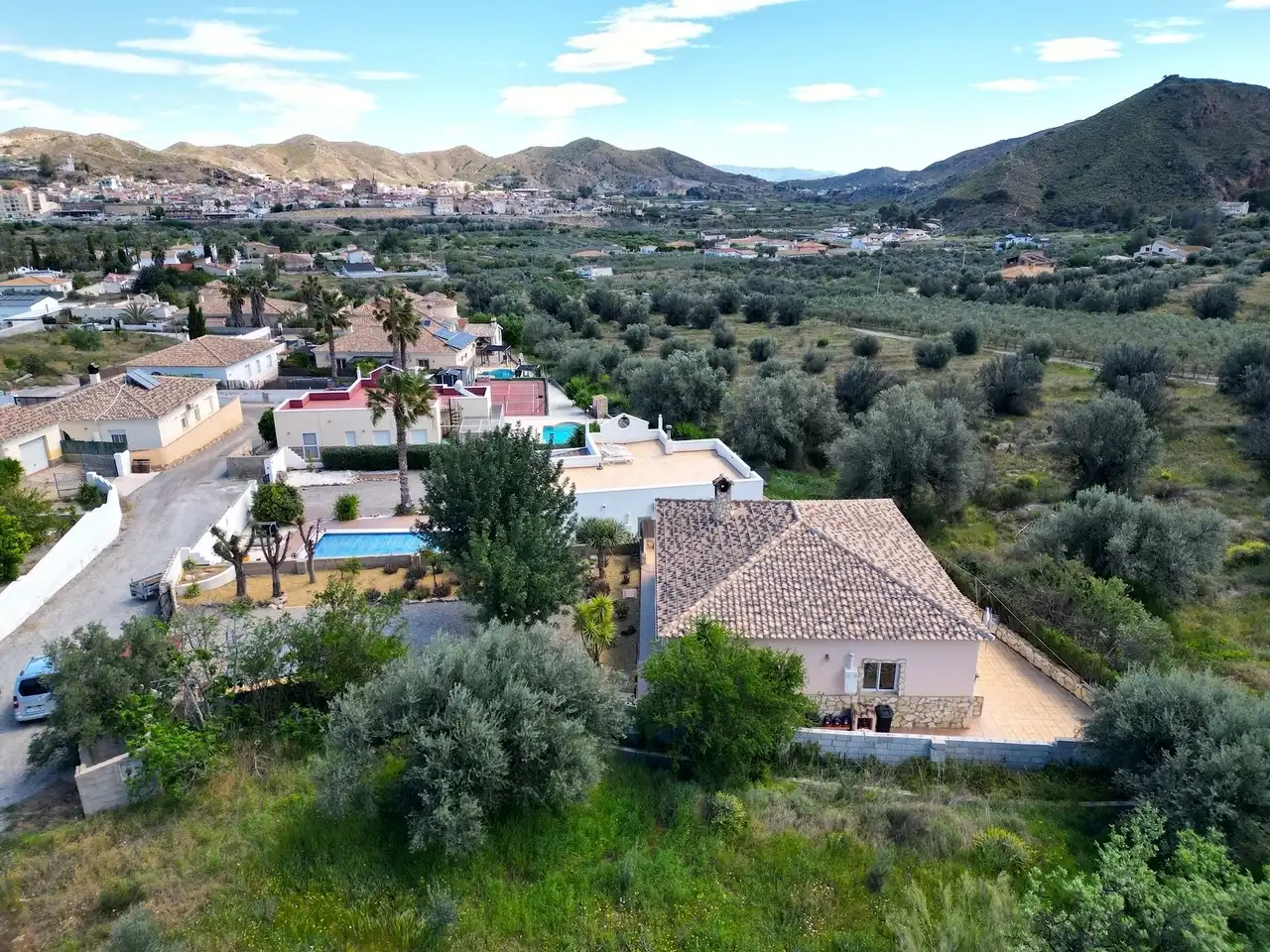 Vista exterior de Casa o chalet en venta en Cantoria con Aire acondicionado y Terraza