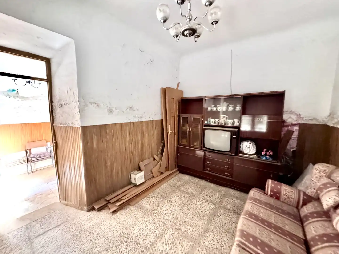 Sala de estar de Casa o chalet en venta en Lanjarón con Jardín privado y Amueblado