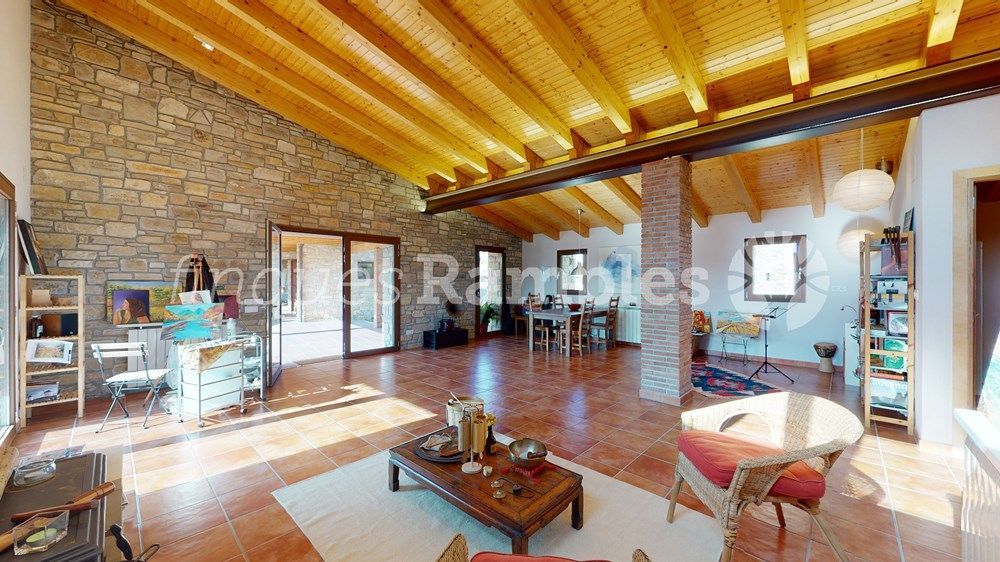 Sala d'estar de Casa o xalet en venda en Les Piles amb Calefacció i Terrassa