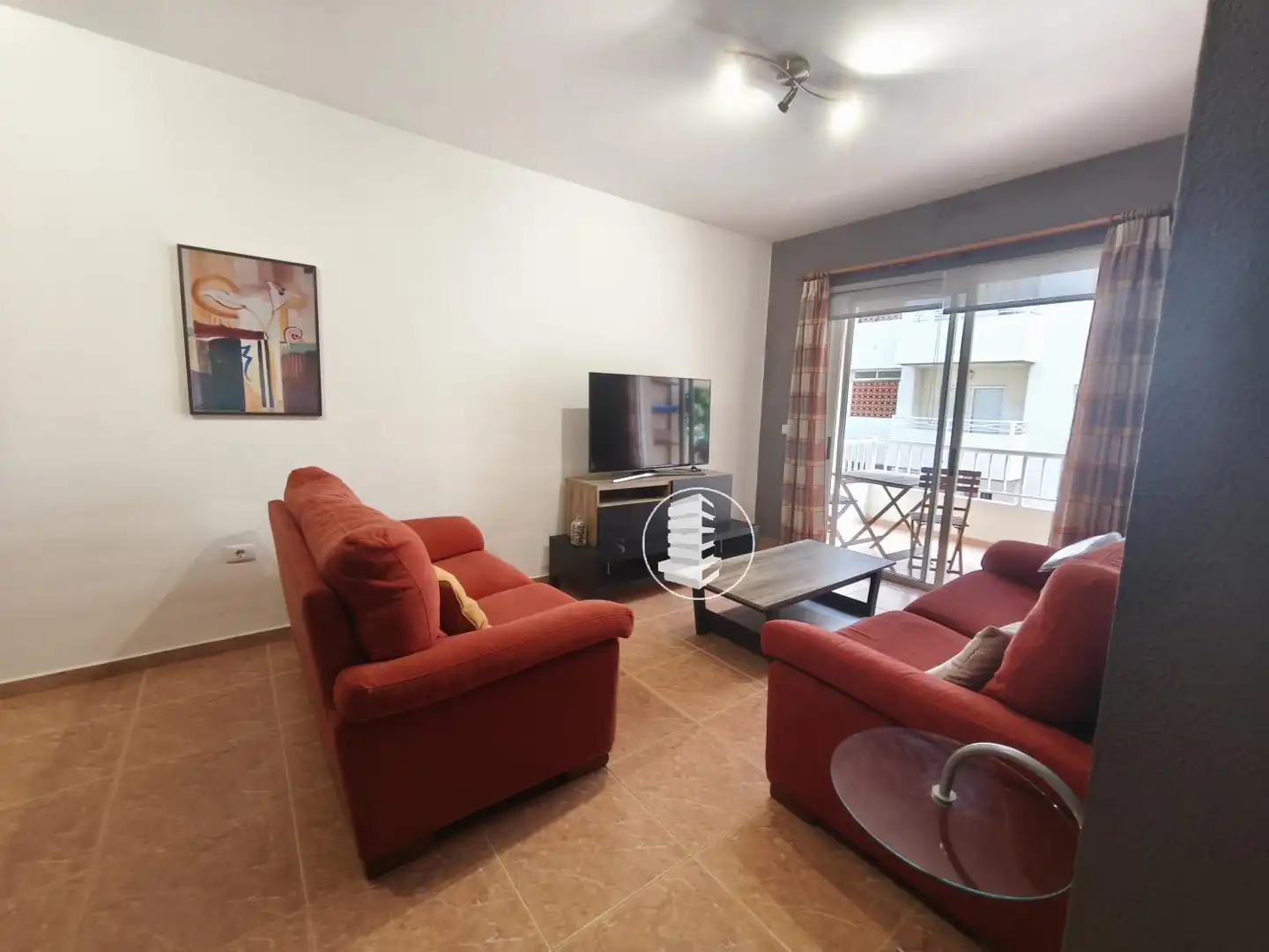 Sala de estar de Piso de alquiler en Candelaria con Jardín privado, Terraza y Piscina