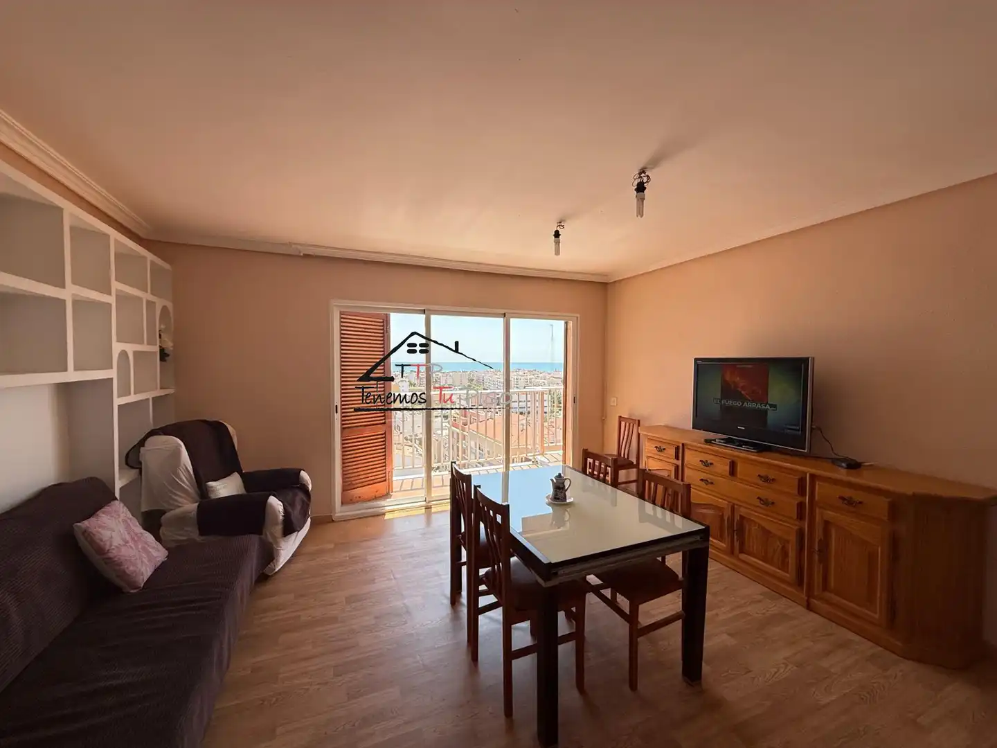 Living room of Flat for rent in Benicarló  with Air Conditioner, Heating and Terrace
