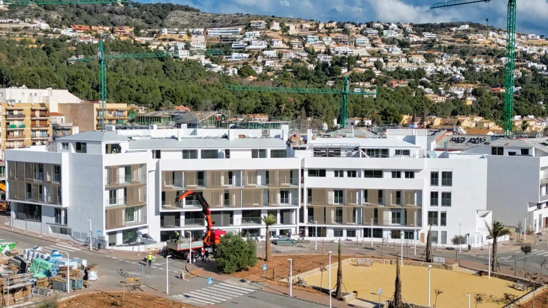 Exterior view of Attic for sale in Jávea / Xàbia  with Air Conditioner, Private garden and Terrace