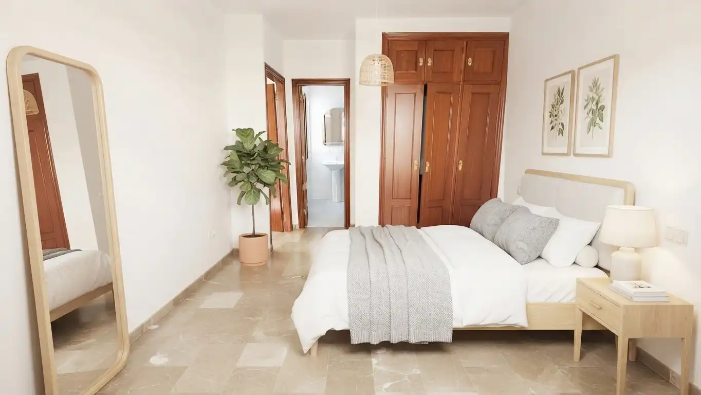 Habitación de Ático en venta en Rincón de la Victoria con Aire acondicionado, Terraza y Balcón