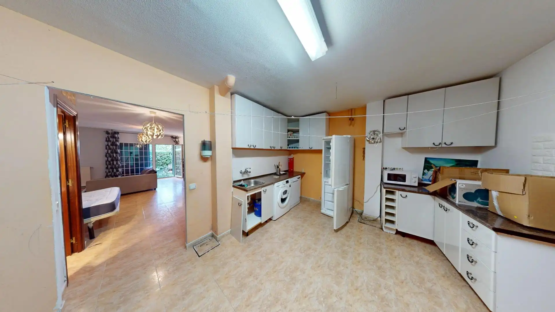 Cocina de Casa adosada en venta en El Molar (Madrid) con Calefacción, Jardín privado y Terraza