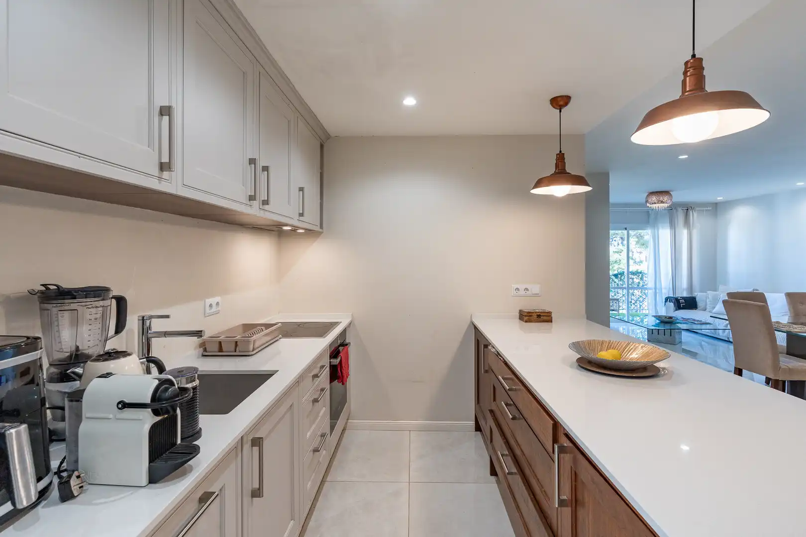 Cocina de Apartamento en venta en  Palma de Mallorca con Aire acondicionado, Amueblado y Balcón
