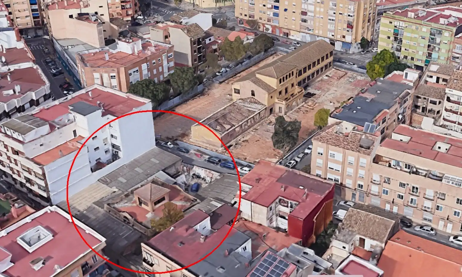 Vista exterior de Terreno en venta en Aldaia