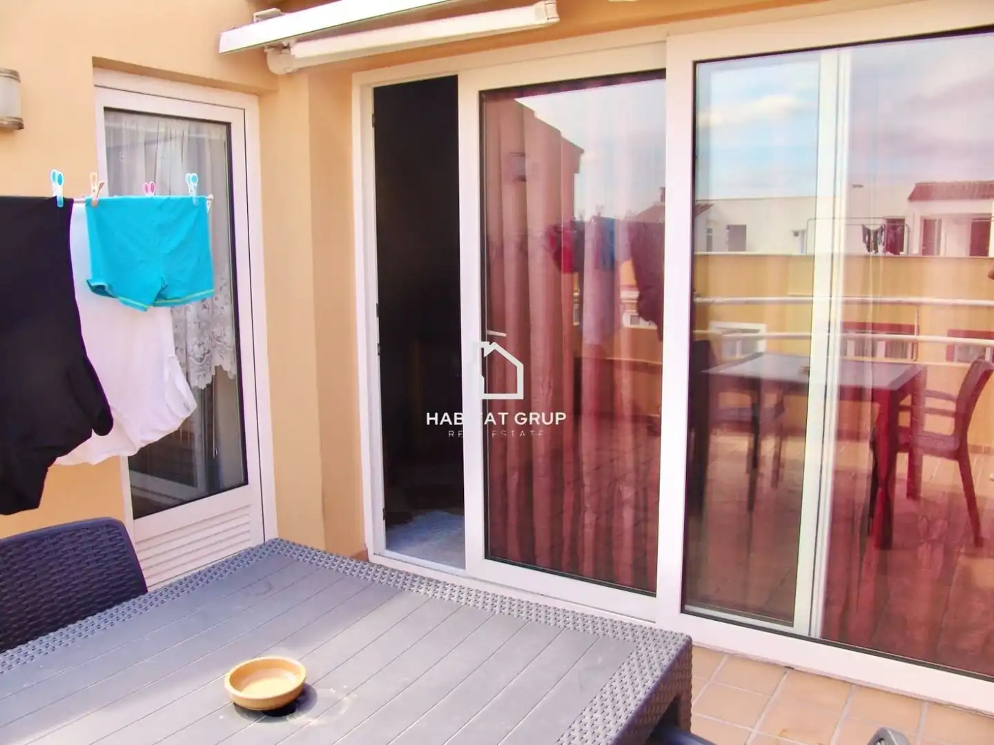 Terrasse von Maisonette zum Verkauf in Ciutadella de Menorca mit Klimaanlage, Heizung und Terrasse
