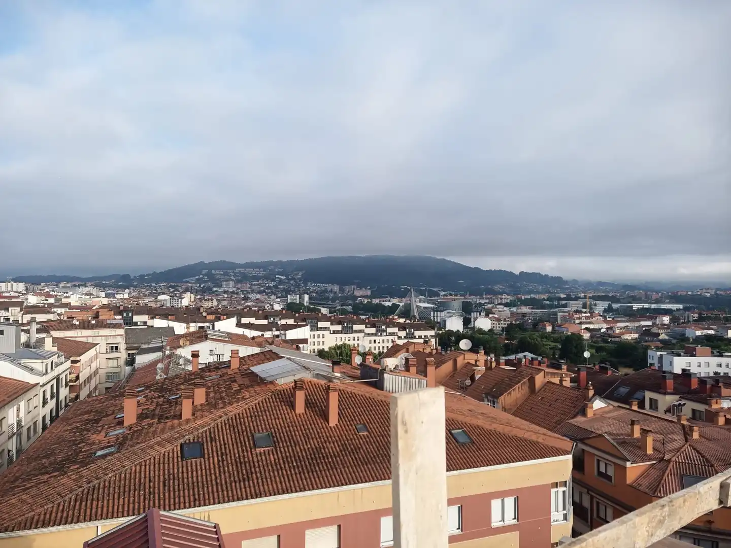Exterior view of Apartments for sale in Pontevedra Capital   with Heating, Parquet flooring and Terrace