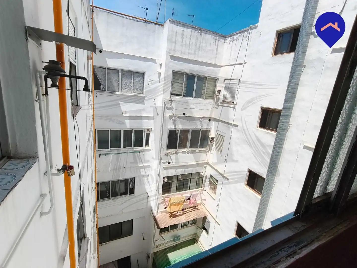 Außenansicht von Wohnung zum Verkauf in Valencia mit Heizung, Terrasse und Alarm