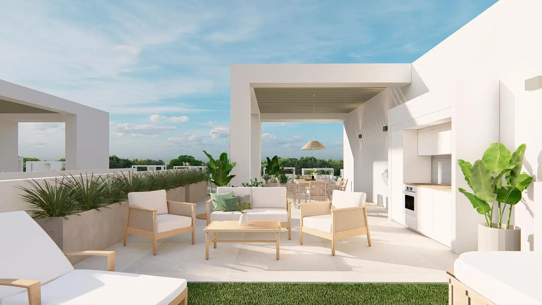 Mini appartamento con piscina in vendita a Las Lomas de Rame - Bahía Bella, imagen 25