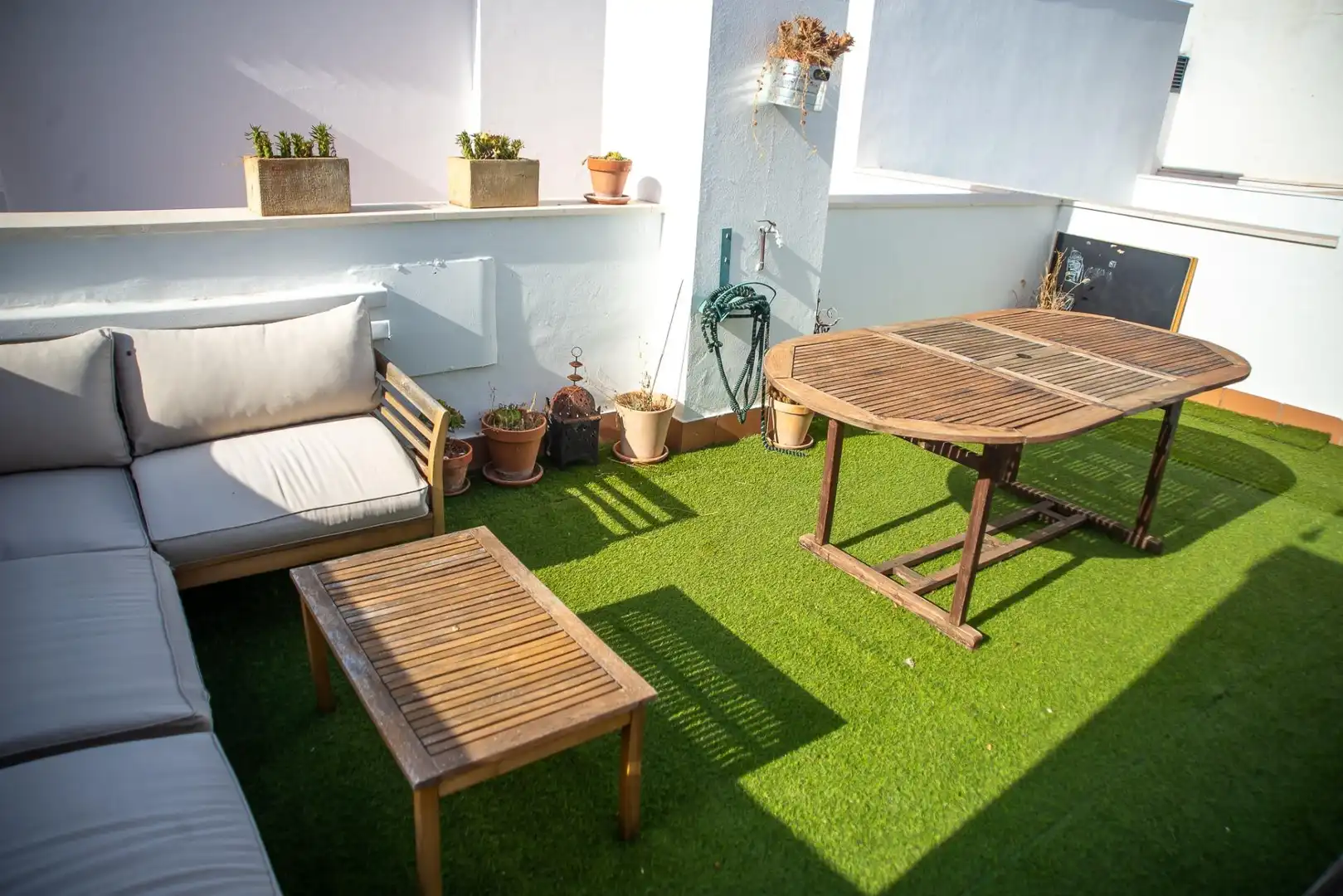 Terrasse von Dachboden zum Verkauf in Sevilla mit Klimaanlage, Terrasse und Abstellraum