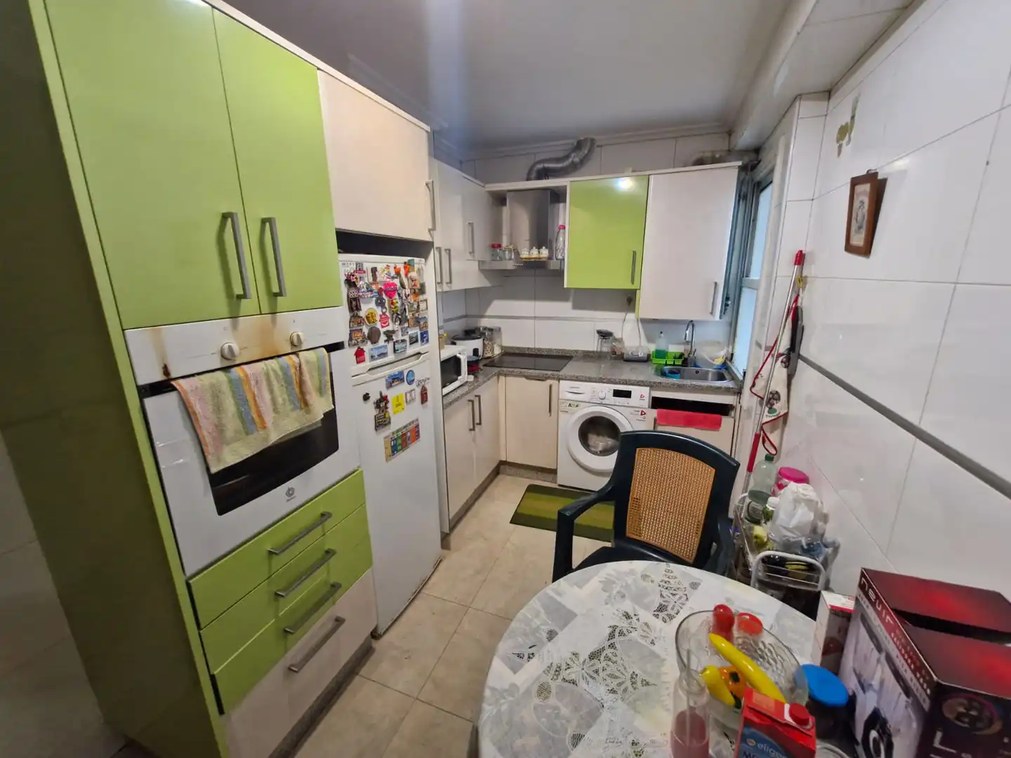 Cocina de Piso en venta en Ourense Capital  con Calefacción, Parquet y Horno