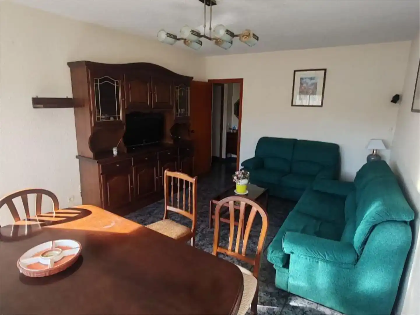 Living room of Flat for share in Andorra (Teruel)  with Furnished and Balcony