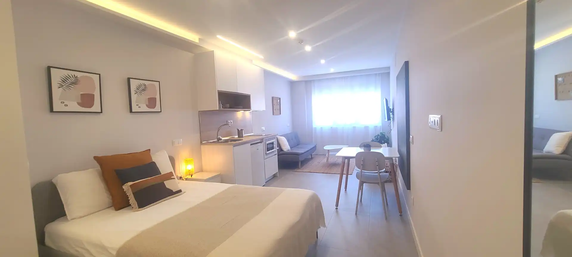 Habitación de Loft de alquiler en Madrid con Aire acondicionado, Calefacción y Amueblado