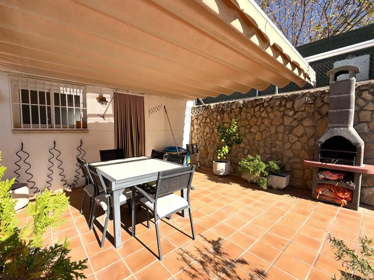 Terrassa de Casa o xalet en venda en Vilanova del Camí amb Calefacció, Terrassa i Piscina