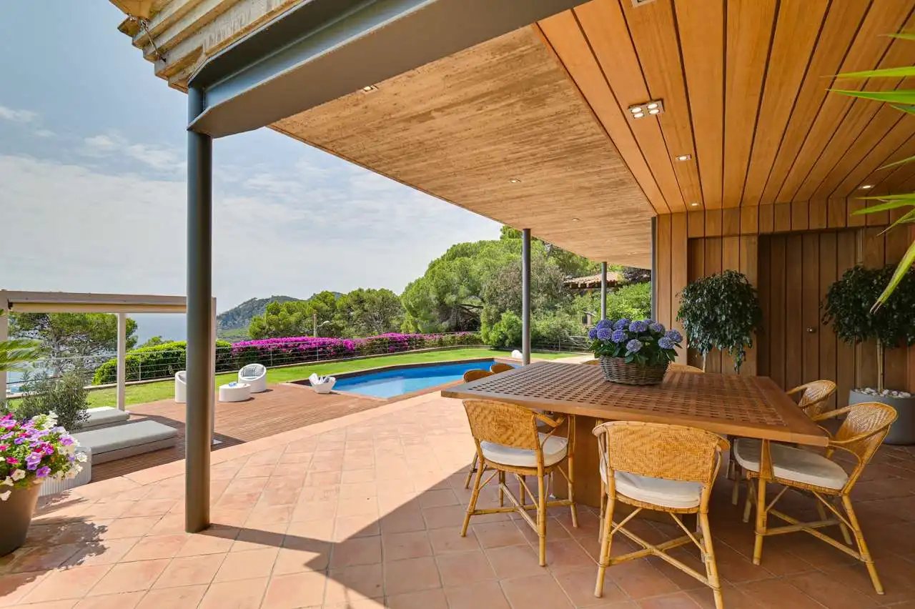 Terraza de Casa o chalet en venta en Palafrugell con Aire acondicionado, Calefacción y Jardín privado